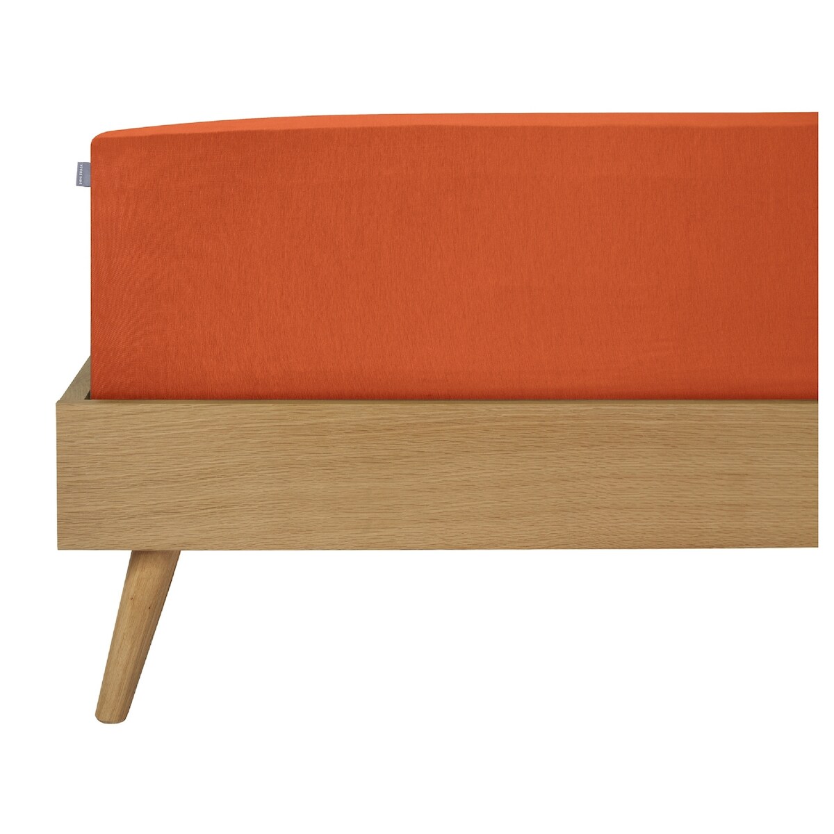 Schiesser Spannbettlaken Jessi - Edeljersey - 150 x 200 cm - Terrakotta Image