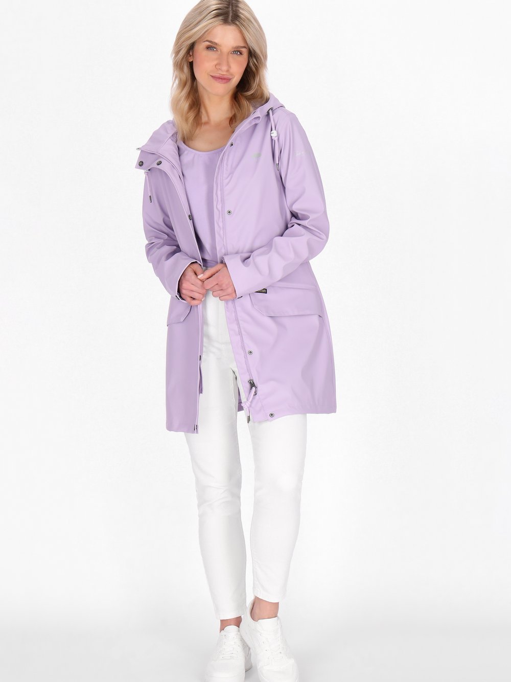 Schmuddelwedda Mantel Damen lila, L Image