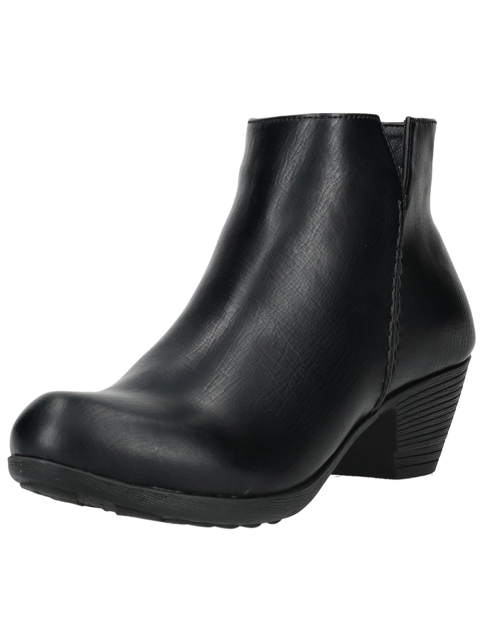 Stiefelette ANDREA CONTI "Andrea Conti Stiefelette Lederimitat", Damen, Gr. 40, schwarz, Lederimitat, Schuhe Stiefelette