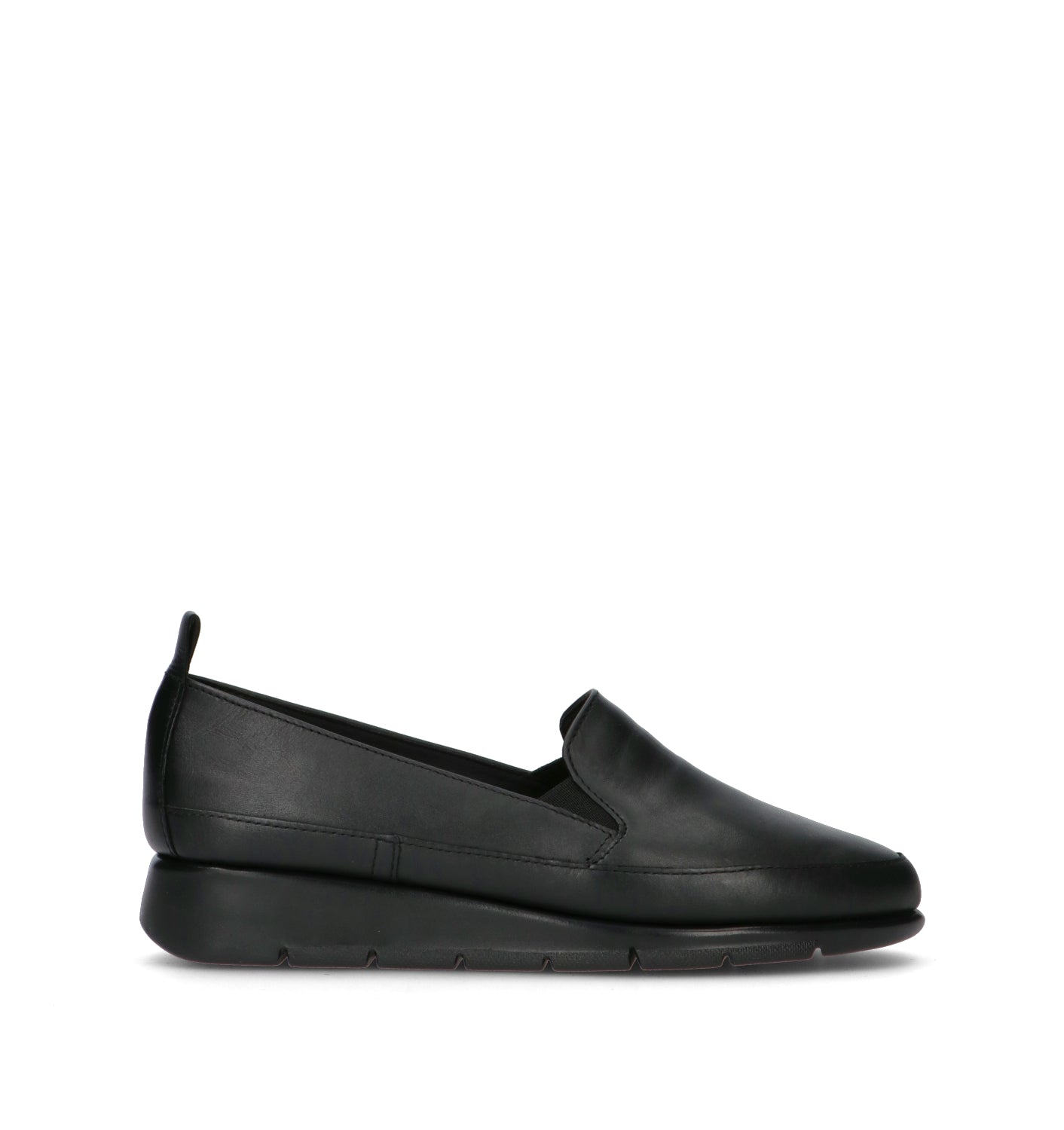 SAYDO Scarpa comfort donna nera in pelle