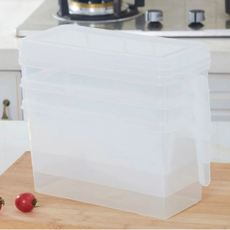 1PC/2PC/3PC/4PC Haushalt Kühlschrank Lagerung Box Haushalt Küche Utensilien Täglichen Gebrauch lagerung Artefakt
