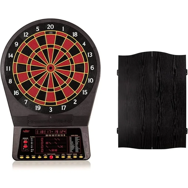 Cricket Pro 800 Electronic Dartboard With NylonTough Segments For Improved Durability And Playability And Micro-Thin Se