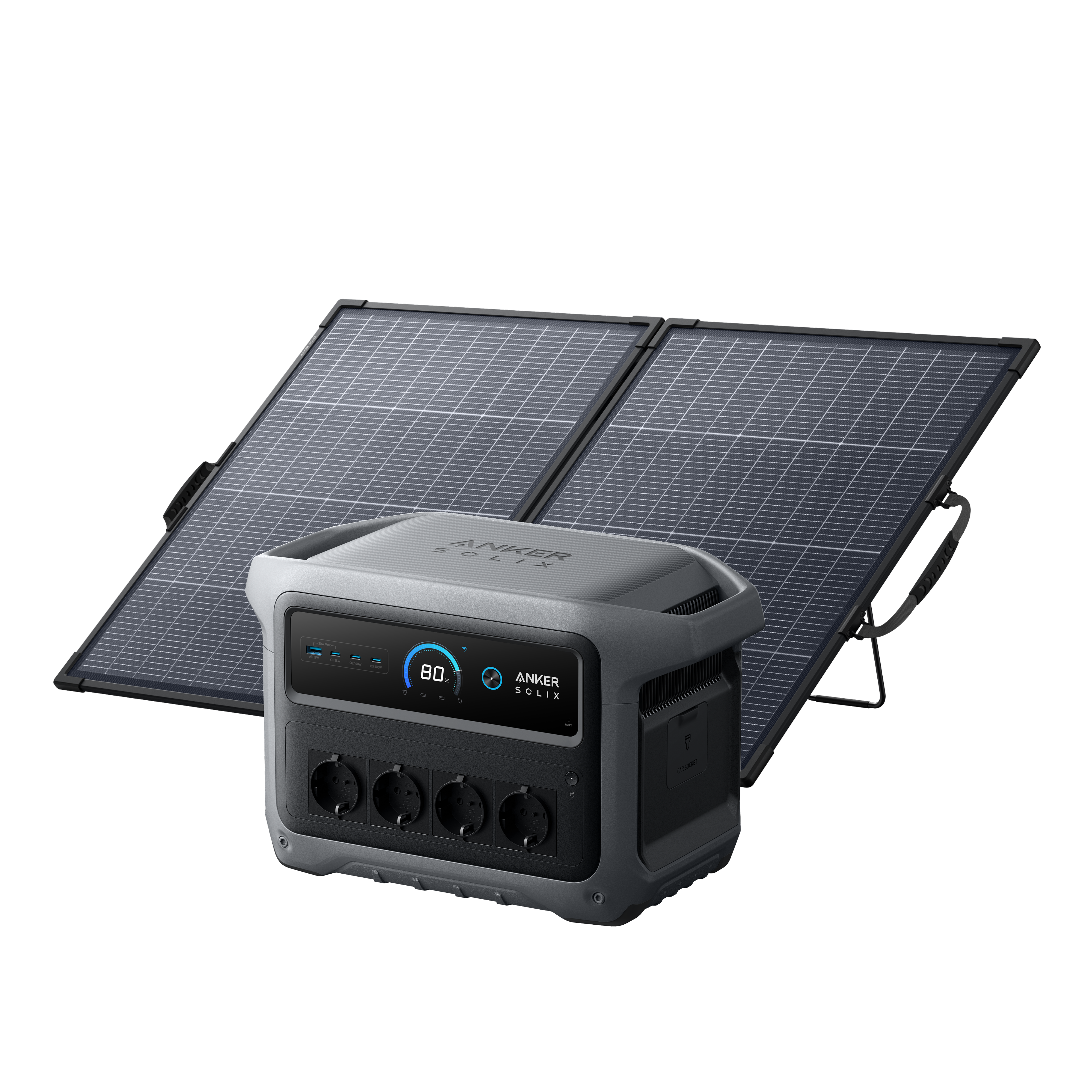 Anker SOLIX C1000 Gen 2 Mit 200W Solarpanel Image