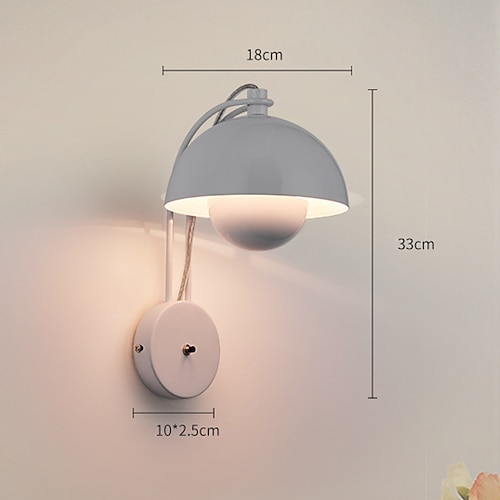 Innenbereich Modern Nordischer Stil Innenwandleuchten Wohnzimmer Schlafzimmer Metall Wandleuchte 110-120V 220-240V Image