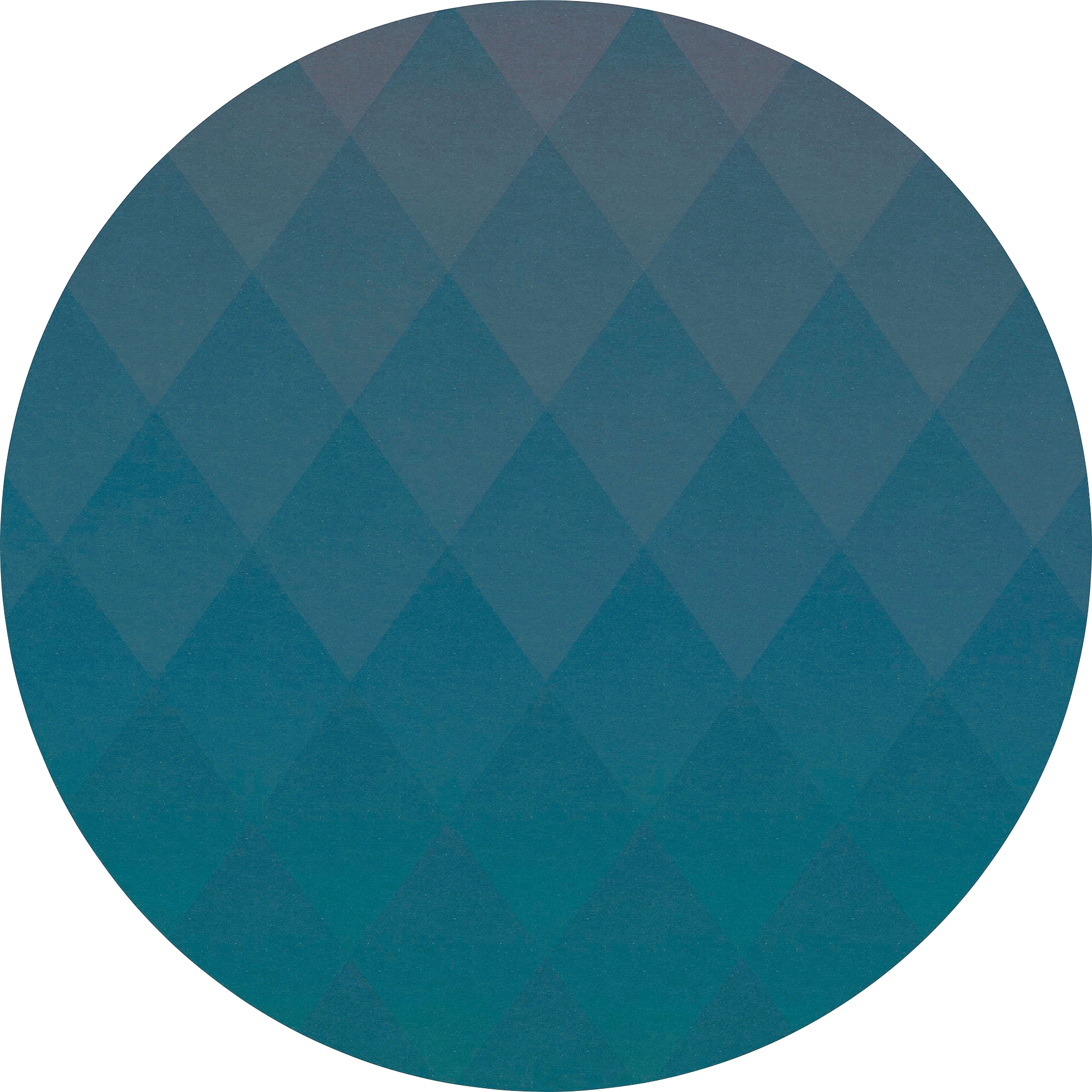 Vliestapete KOMAR "Vlies selbstklebend - Lucy with Diamonds - Größe 125 x 125 cm", blau (türkis), B:125m L:125m, Vlies, Tapeten, Wohnzimmer, Schlafzimmer