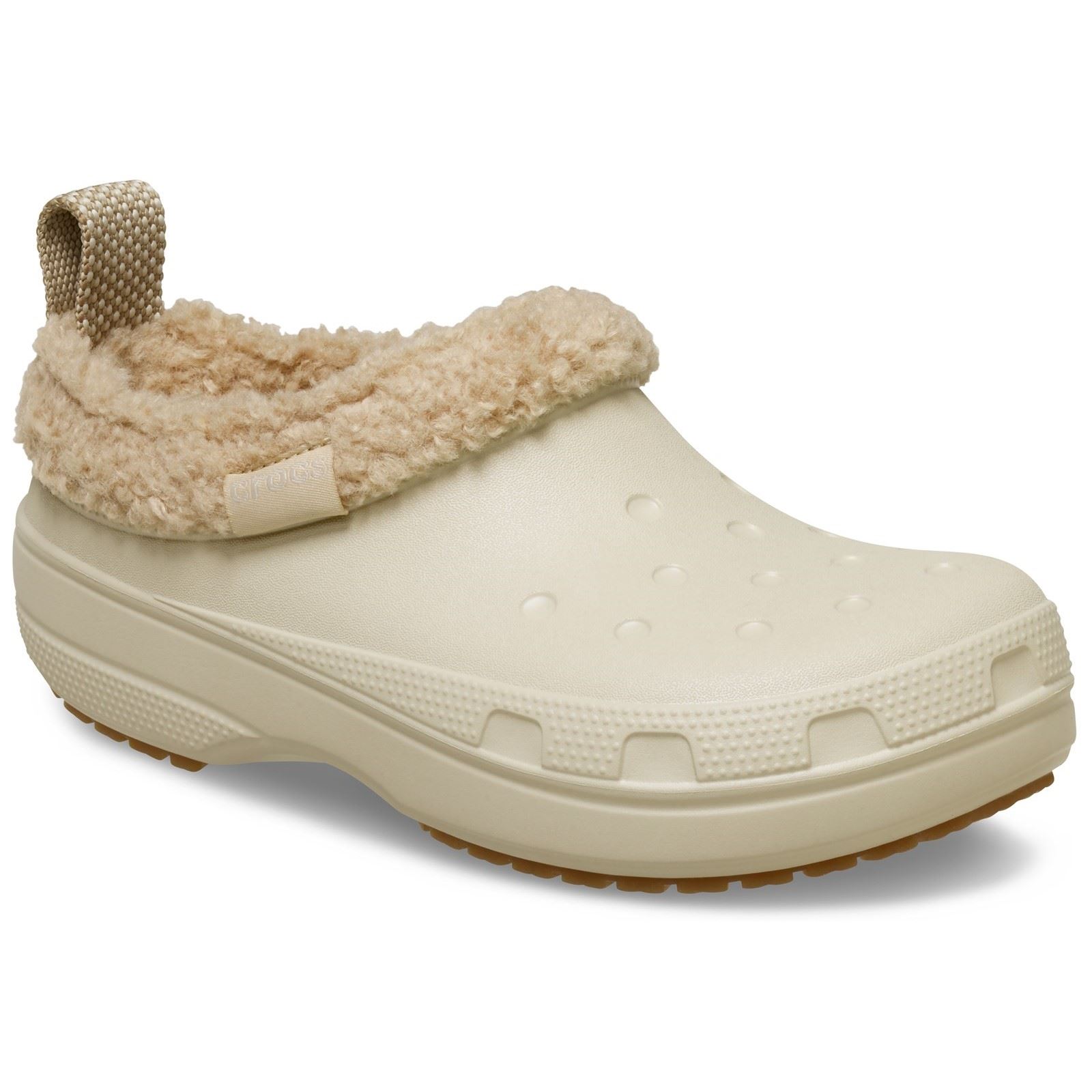 Crocs Klassische Gefütterte Shorty Thermoplast Männer Sandstein Hausschuhe Image