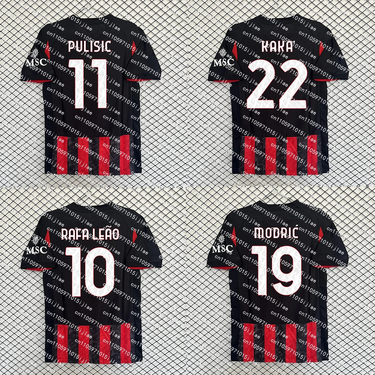Top 25 maillot domicile Modrić Football manches courtes 3Ds respirant enfant femmes sport Milan formation séchage rapide Club hauts décontractés