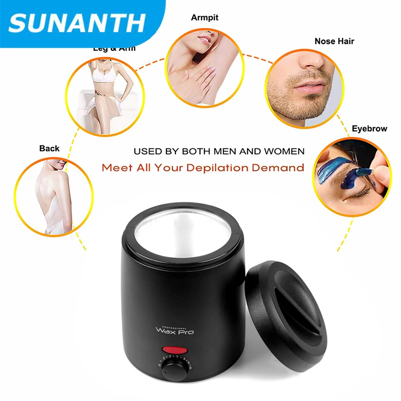 200 ml Haarentfernung Wachs Heizung Wachs Maschine Wachs Schmelzmaschine Haarentfernung Wachs Maschine Heiße Wachs Maschine und Haarentfernung Wachs Bohnen Image