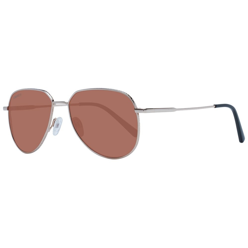 Aviator-Sonnenbrille mit roségoldenem Metallrahmen Image