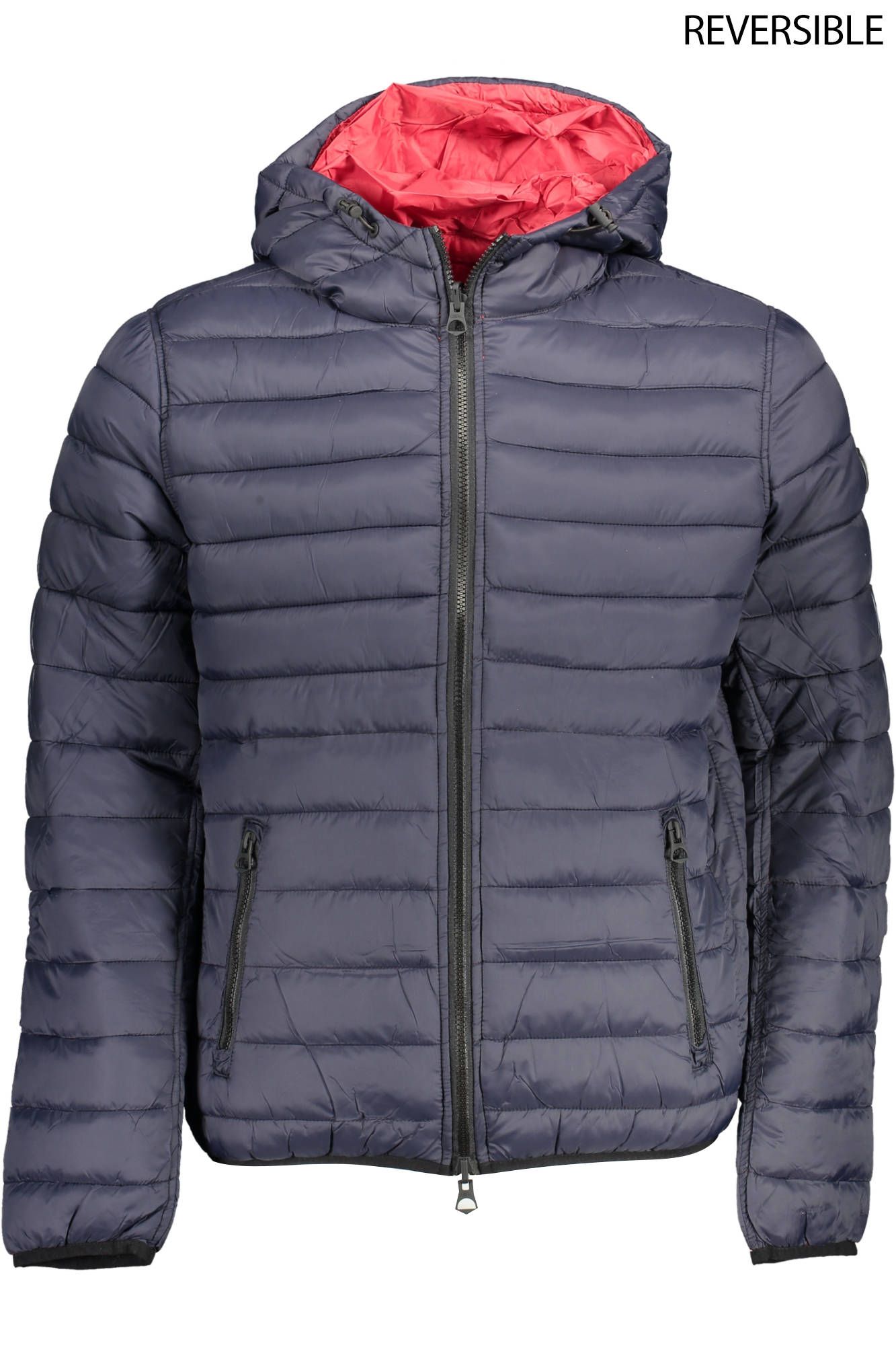 Wendbare Daunenjacke mit Kapuze EU 52