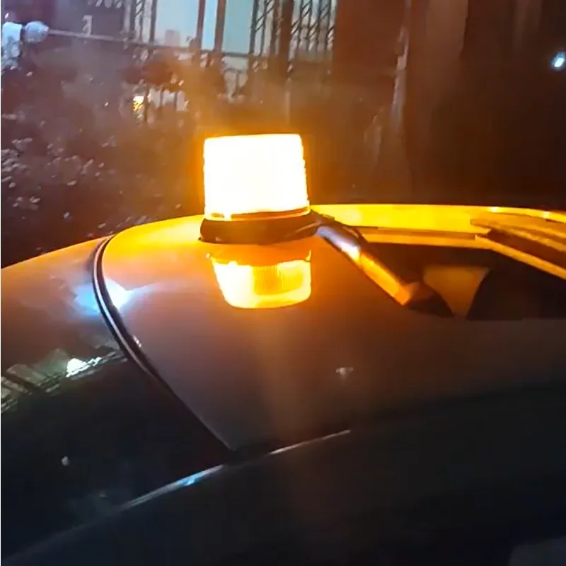 Lampe flash de plafond de voiture super lumineuse, lampe d'avertissement, lumière de voie super lumineuse, lampe de toit à LED, lumière d'ingénierie, 12V, 24V