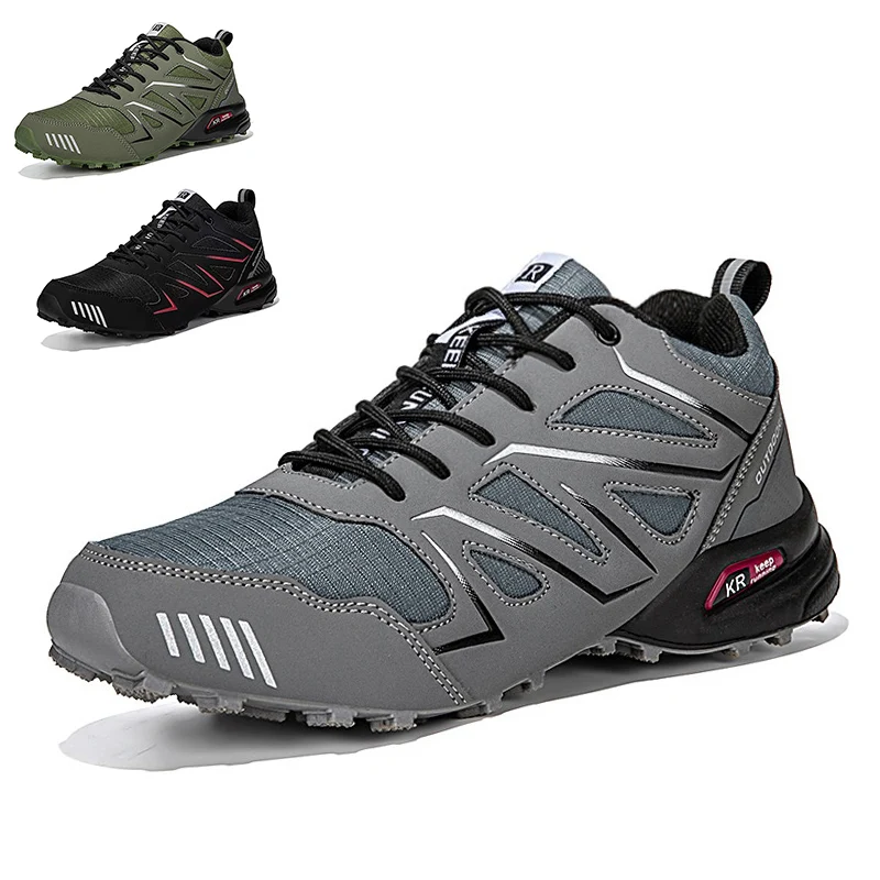 Scarpe da trekking da uomo Scarpe sportive da trekking impermeabili per esterni Scarpe da trekking da donna Scarpe sportive da trekking Stivali tattici da caccia Scarpa da ciclismo