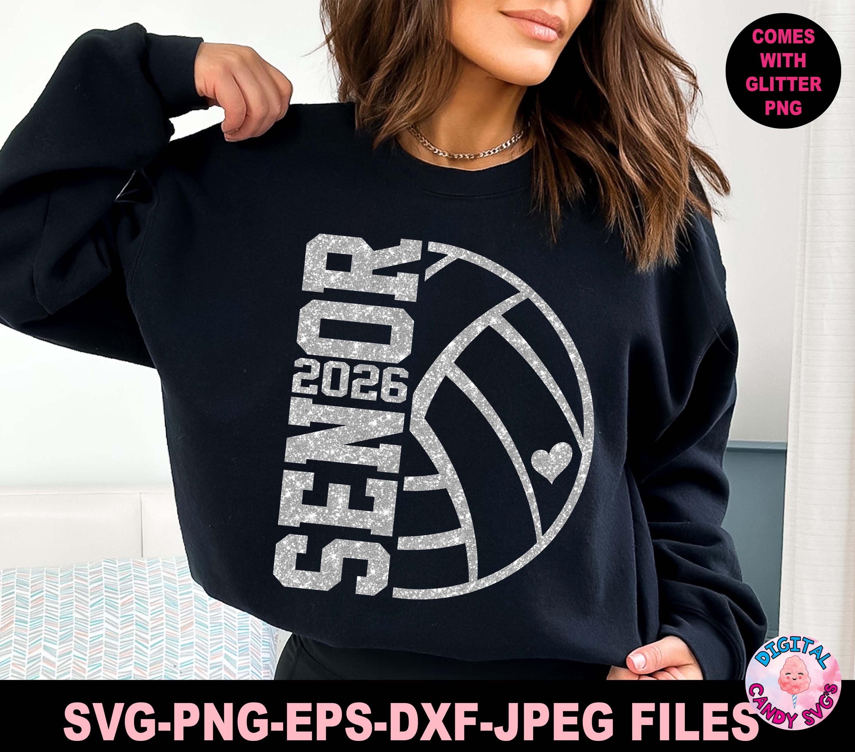 Pallavolo Senior Svg Png, 2026 Senior Svg, Pallavolo Svg, Senior Svg, Laureato Svg, Classe del 2026 Svg, Laureato 2026 Svg, File Svg per Cricut