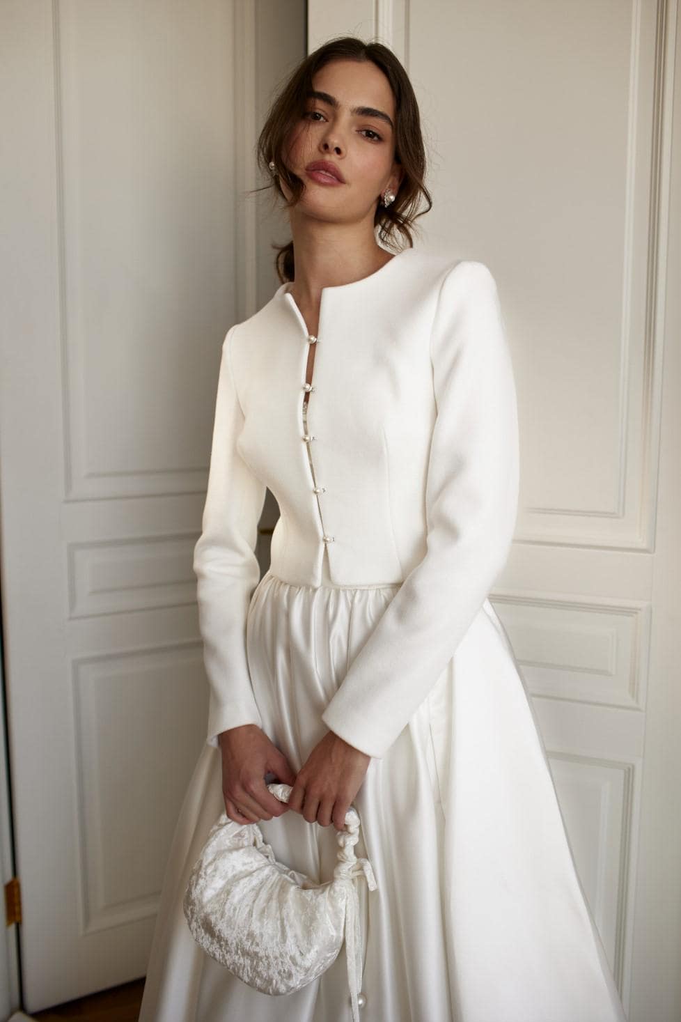 Cappotto da sposa, copriabito da sposa, giacca invernale da sposa, bolero da sposa, copriabito da sposa a maniche lunghe, stola da sposa per la sposa