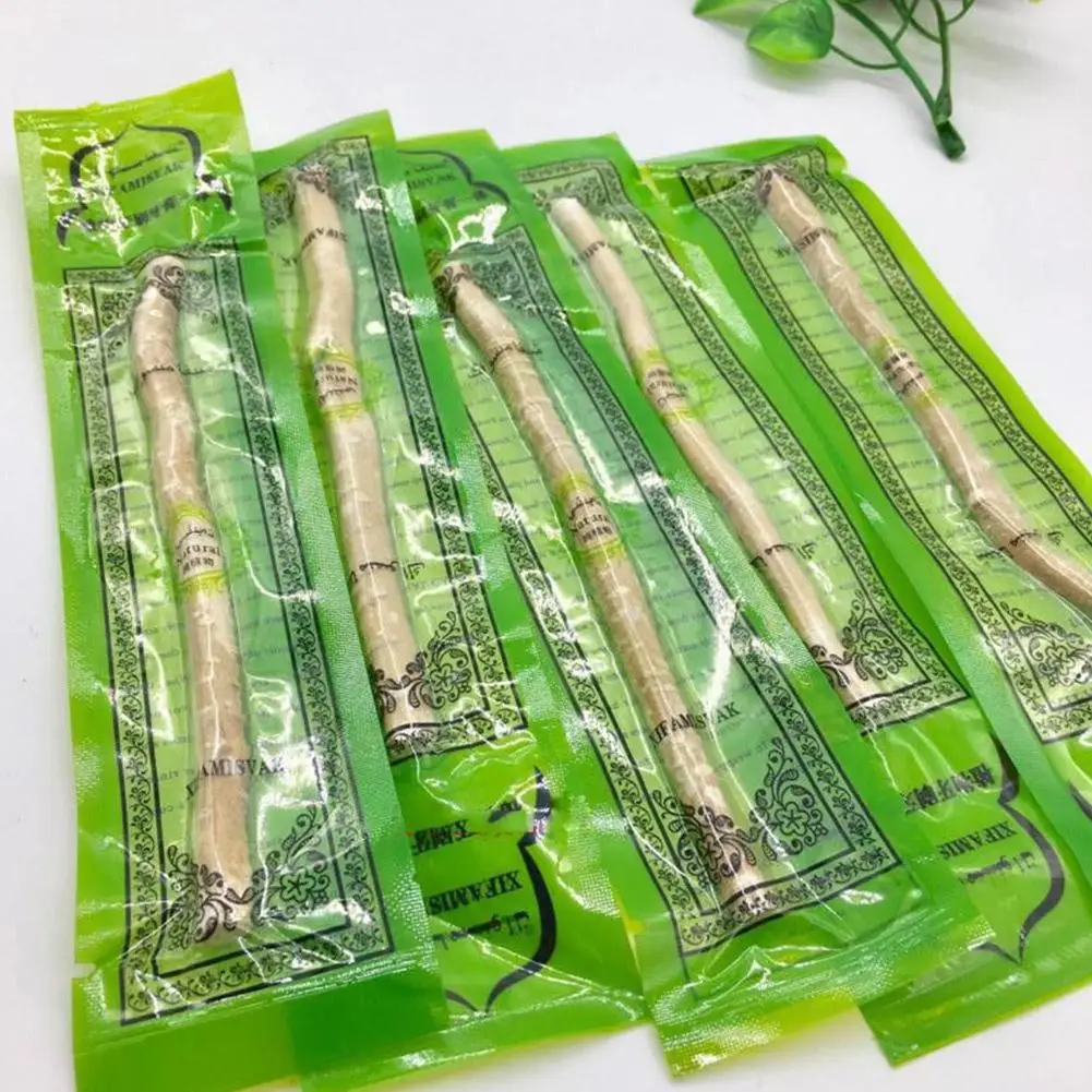 1pc Tragbare Miswak Siwak Natürliche Zahnbürste Miswak Miswak Zähne Traditionelle Arak Reise Aufheller Zahnbürste Mundpflege Image