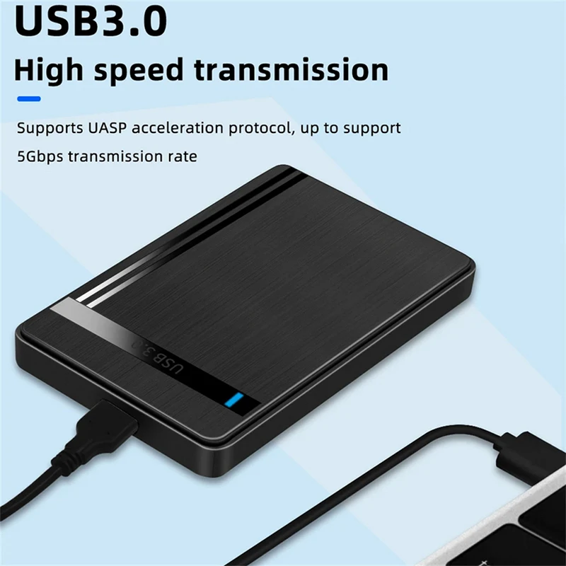 2,5-Zoll SSD Solid State mechanische serielle Schnittstelle HDD SATA werkzeuglose Micro-Schnittstelle USB 3.1 externe mobile Festplatten-Aufbewahrungshülle Image