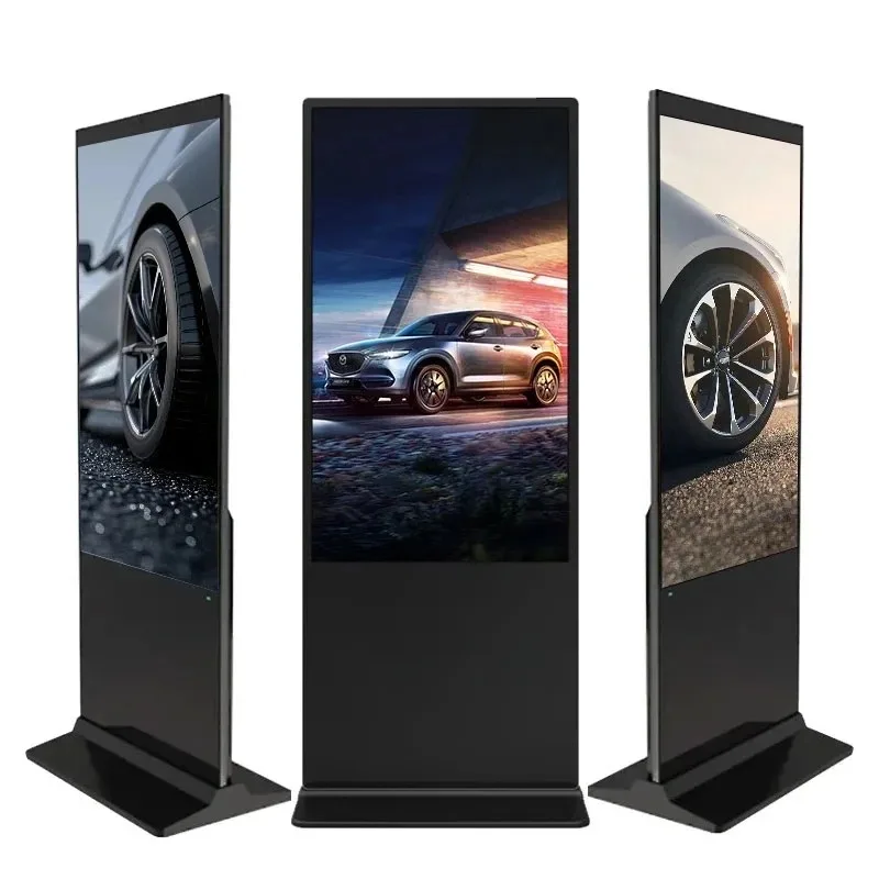43 49 55 65 75 85 Zoll Touchscreen High Definition LCD Stand Totem Display Beschilderung Werbungskiosk für Einzelhandelsgeschäfte Image