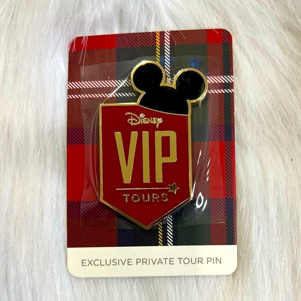 Disney Accessories | Disney Exclusive Vip Tours Mickey Ears Collectible | Color: Black/Red | Size: Os