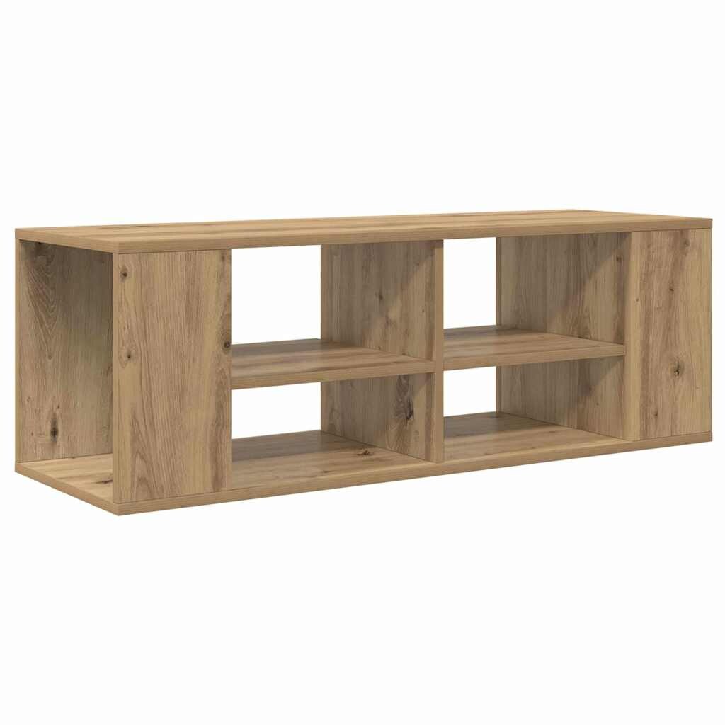 vidaXL TV-Schrankset Artisan-Eiche 102 x 35 x 35 cm Holzwerkstoff Image
