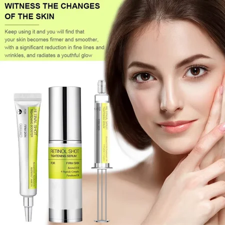 Koreanische Retinol Booster Straffende Enhancer Hautpflege Feuchtigkeits Essenz Poren Schrumpfen Augenringe Pflegende Serum Hautpflege Image