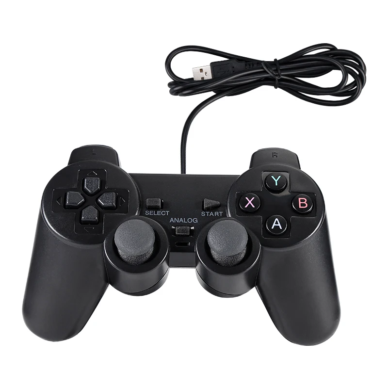 Kabelgebundener USB-PC-Game-Controller, Android-Gamepad für Playstation 3, Dual Vibration Joypad Joystick-Kontrolle für PS3-Zubehör