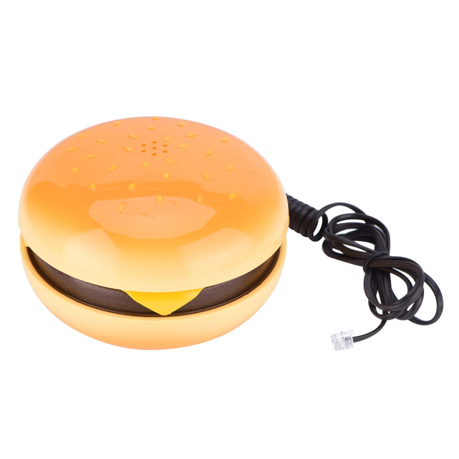 Hamburger Telephone Novelty Emulational Hamburger Telephone Wire Landline Phone Home Decoration Landline Phone Phone Telephone