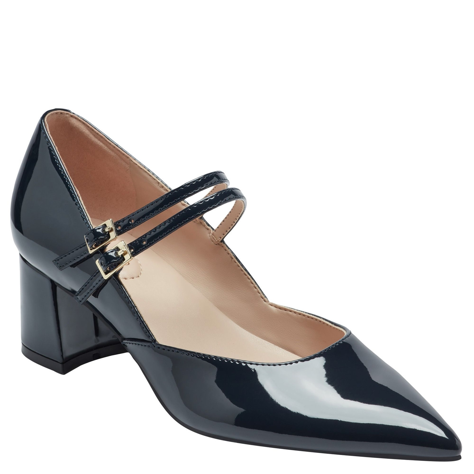 Bandolino Smith - Womens 5.5 Navy Pump Medium