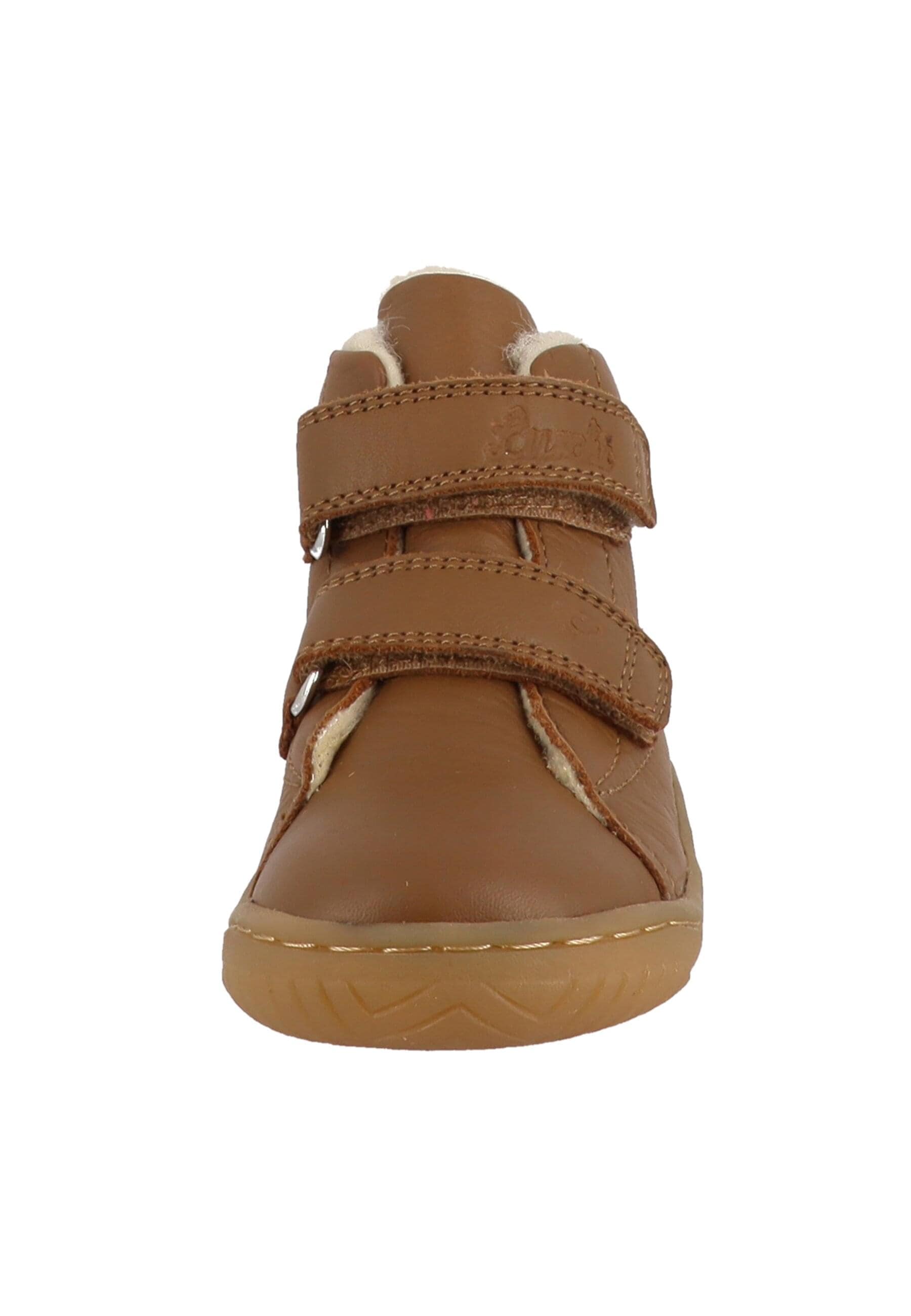 Stiefel LURCHI "Lurchi Joker Barefoot", Jungen, Gr. 20, tan, Leder, Schuhe Stiefel