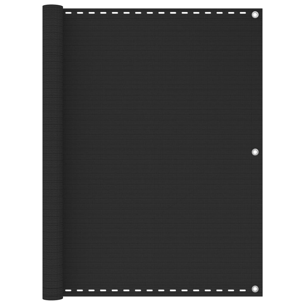 vidaXL Balkon-Sichtschutz Anthrazit 120x300 cm HDPE Image
