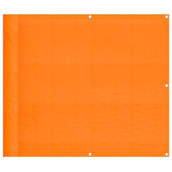 vidaXL Balkon-Sichtschutz Orange 90x700 cm 100% Polyester-Oxford Image