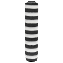 vidaXL Zaunblende Anthrazit und Weiß 1,5x10 m HDPE 75 g/m² Image