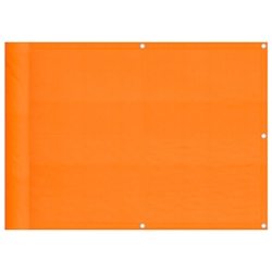 vidaXL Balkon-Sichtschutz Orange 75x700 cm 100 % Polyester-Oxford Image
