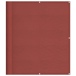 vidaXL Balkon-Sichtschutz Terrakotta 120x700 cm 100 % Polyester-Oxford Image