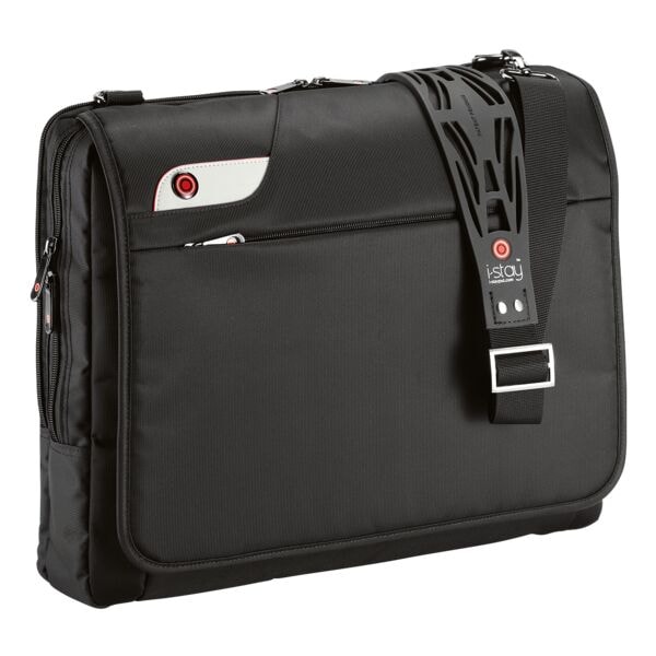 i-stay Laptoptasche »Messenger is0103« 39.6 cm (15,6 Zoll) Nylon schwarz, 41x31x8 cm Image