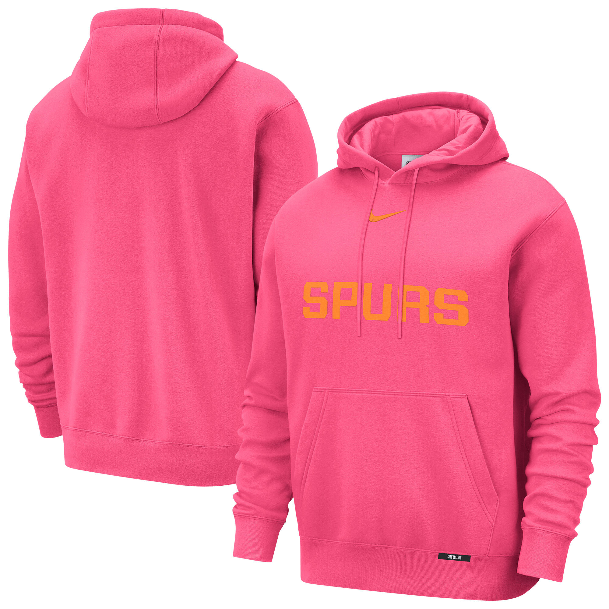 San Antonio Spurs Nike City Edition Club Logo Hoodie – Herren Image