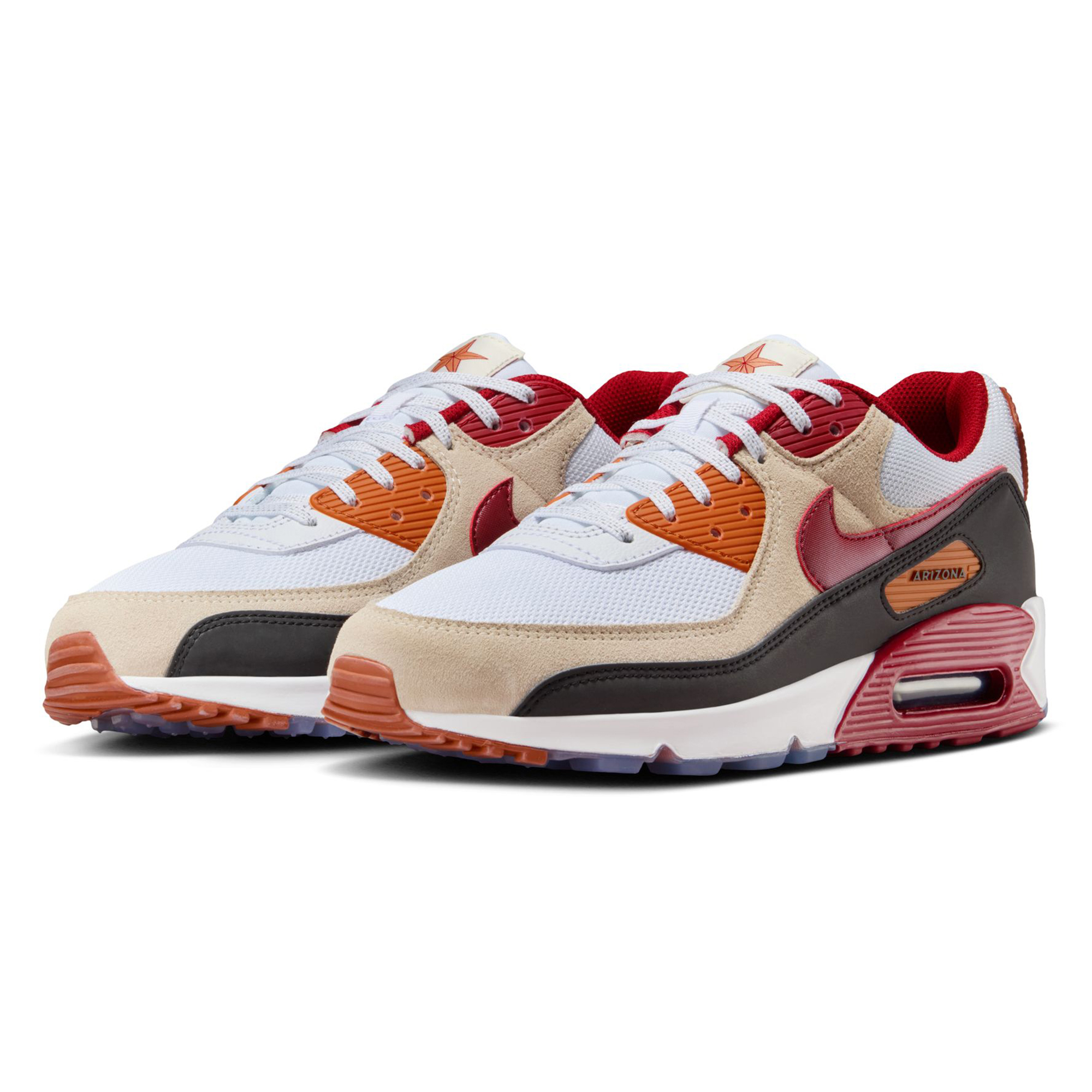 Unisex Nike Air Max 90 Schuhe aus der weißen Arizona Cardinals 2025 Rivalries Kollektion Image