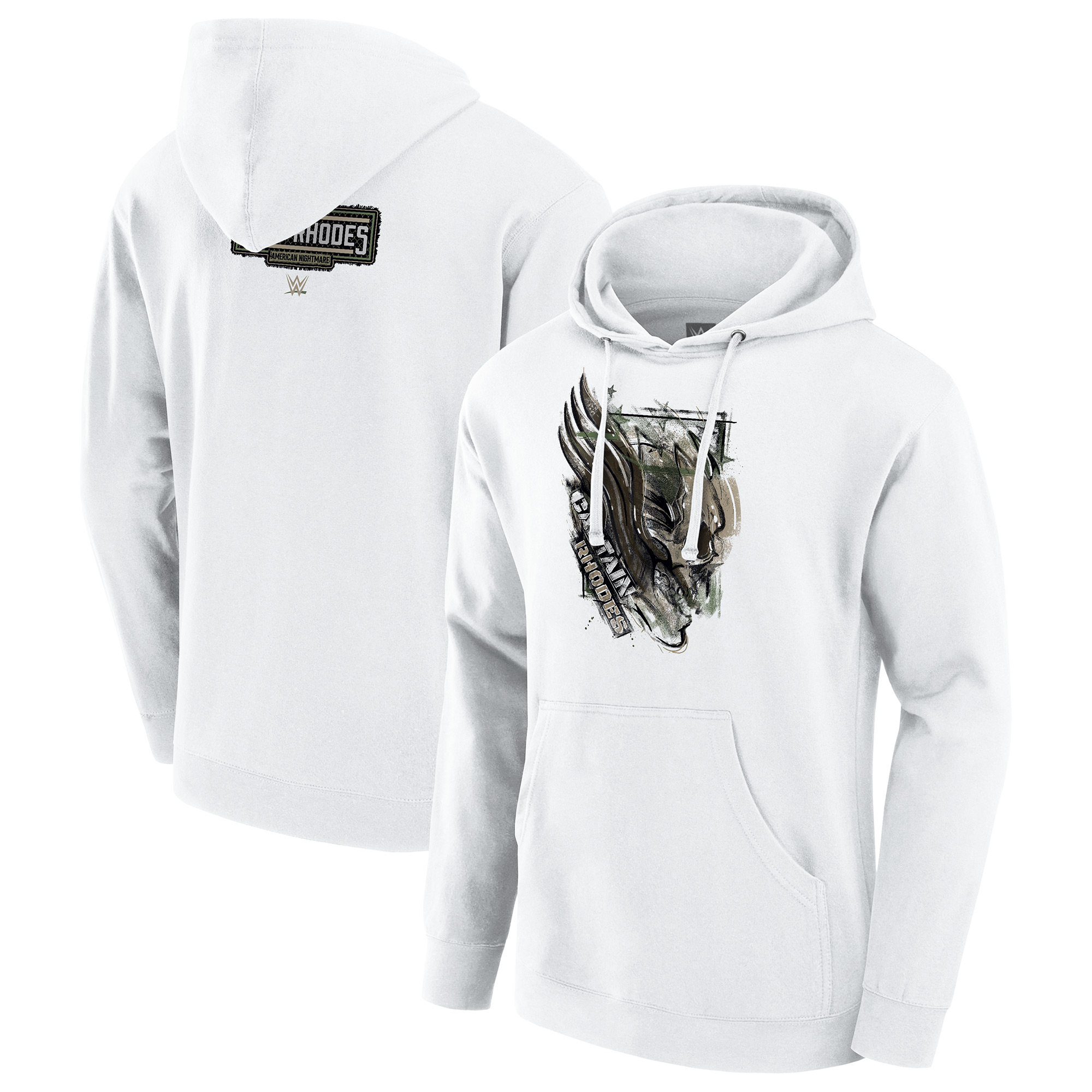 Weißer Cody Rhodes Captain Rhodes Hoodie für Herren Image