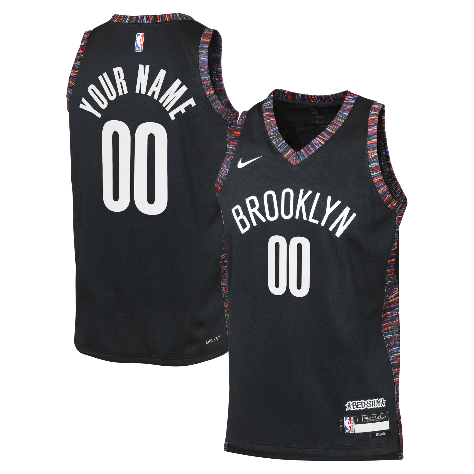 Maillot Nike Brooklyn Nets City Edition Swingman 2025/26 - Personnalisé - Jeune - unisexe Taille: S (8)