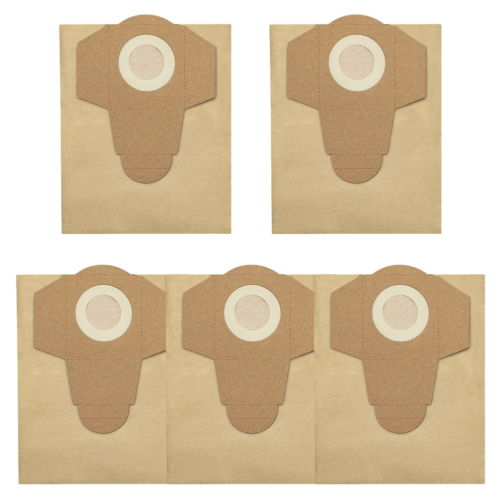 5/10 Stück Staubbeutel 1825 Staubsammelbeutel 20 L für Einhell TC-VC 1825 Nass- und Trockensauger Haushaltsgeräte-Zubehör  Image