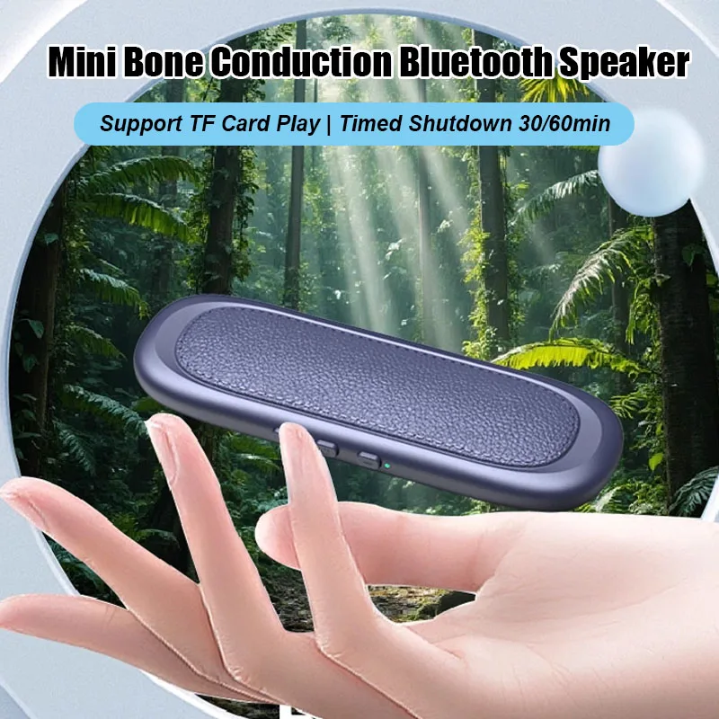 Bluetooth 5.4 Lautsprecher unter dem Kissen, Knochenleitungslautsprecher, Rauschunterdrückung, Stereo-Musik-Player mit TF-Kartensteckplatz, zeitgesteuerte Abschaltung Image