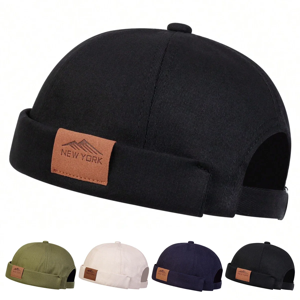 Unisex NEW YORK Mountain Range Label Vermieter Caps Frühling und Herbst Melone Haut Hüte Literarische Hip Hop Hut Maler Kappe