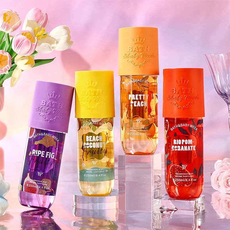 BATH & BABY WASH Body Fragrance Mist, with a large capacity of 250ml, various fruity scents for you to choose freely, and it wil