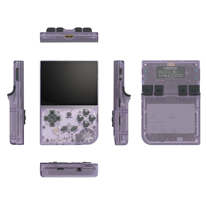 ANBERNIC RG35XX Retro Handheld Game Console Linux System 3.5 Inch IPS Screen Portable Pocket Video Player Valentine's Day Gift