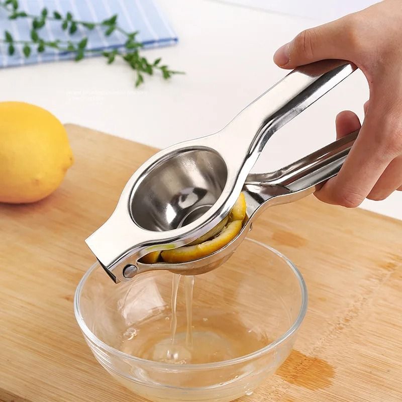 Stainless Steel Lemon Squeezer Manual Citrus Juicer For Kitchen And Home Use Stainless Steel Lemon Squeezer Manual Citrus Juicer For Kitchen And Home Use