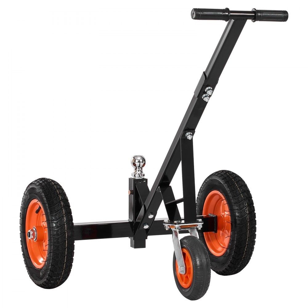 Trailer Dolly, Heavy Duty Carbon Steel Mover With Ball, Tires, Portable Tow Dolly For Moving RV, Boat, And Cargo Trailer Trailer Dolly, Heavy Duty Carbon Steel Mover With Ball, Tires, Portable Tow Dolly For Moving RV, Boat, And Cargo Trailer