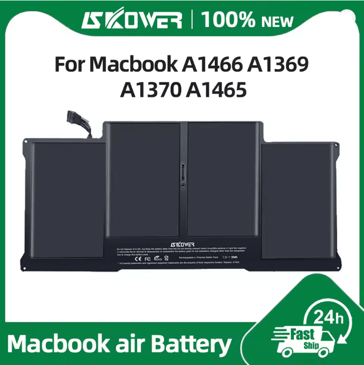 PowerCore Laptop Battery For MacBook Air A1375 A1406 b