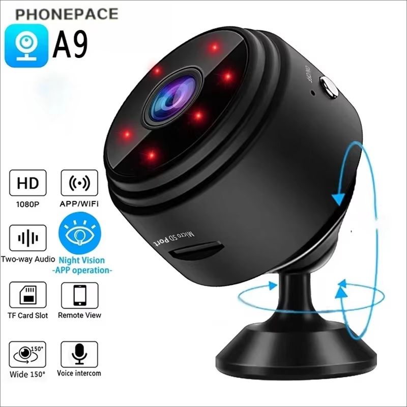 A9 Mini 1080P Wireless Night Vision Sports Camera A9 Mini 1080P Wireless Night Vision Sports Camera