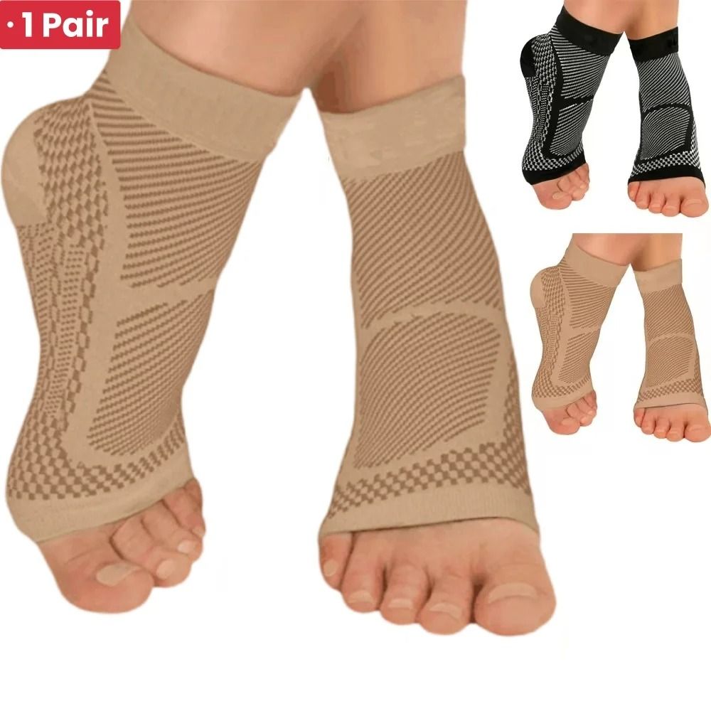 Sports Ankle Support Brace Compression Sleeve For Plantar Fasciitis And Joint Pain Relief s m n