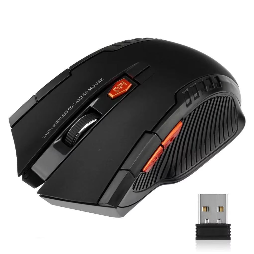 2.4G Wireless Gaming Mouse With 1600DPI 6 Buttons Optical Mouse For PC & Laptop 2.4G Wireless Gaming Mouse With 1600DPI 6 Buttons Optical Mouse For PC & Laptop