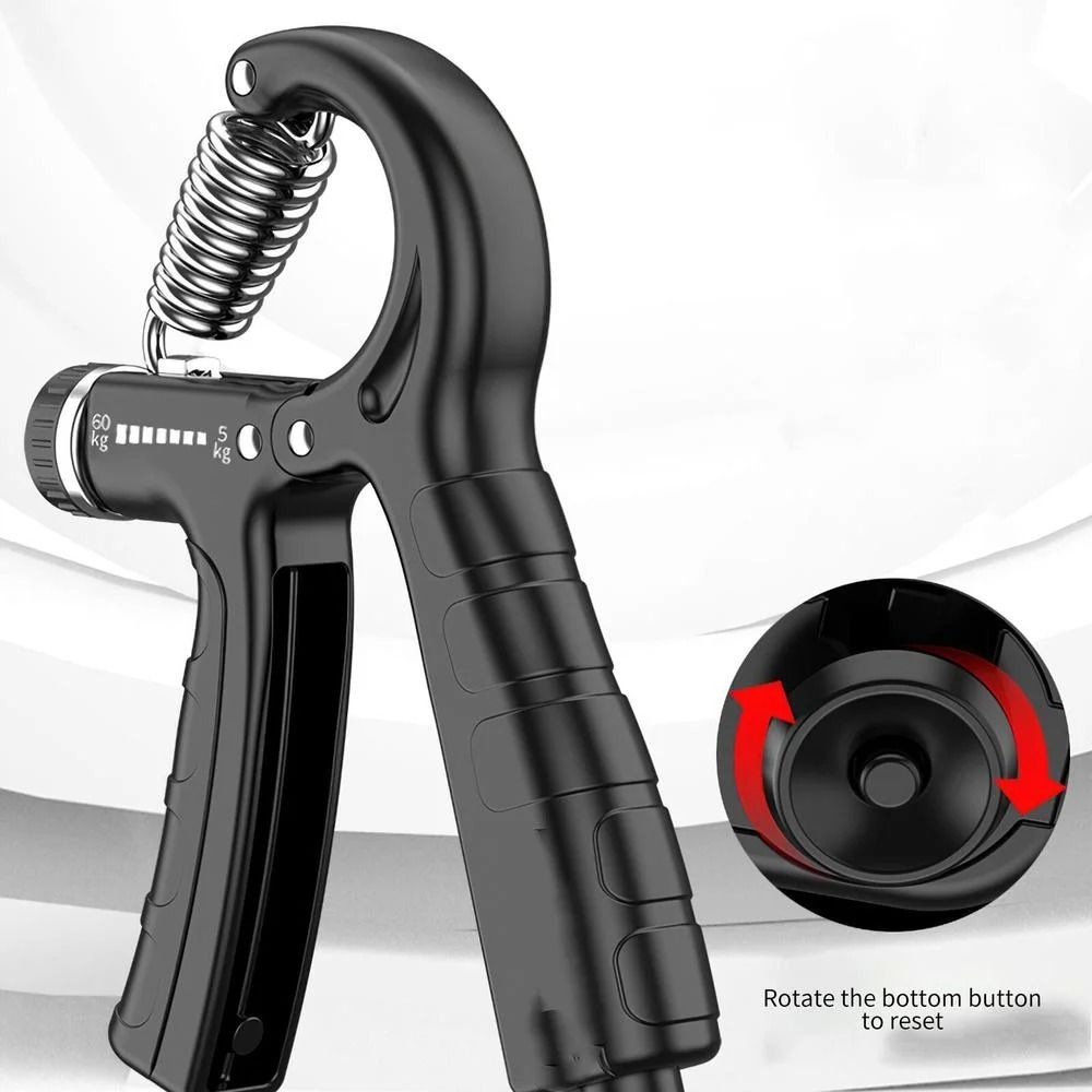 Adjustable Hand Wrist Training Device Forearm Exerciser 10 To 60kg orange